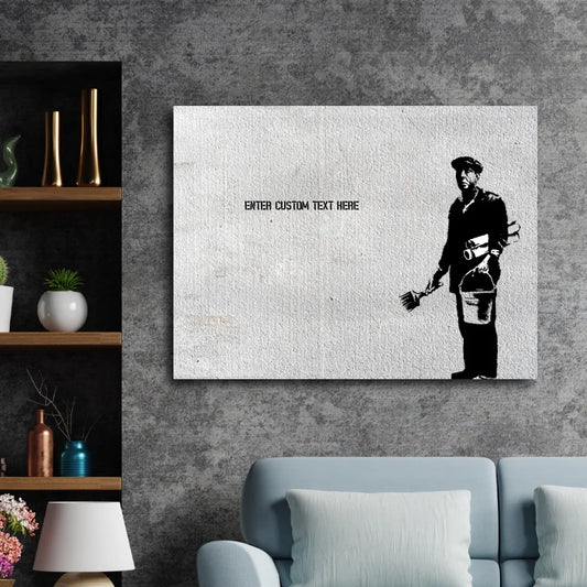 Banksy Your Quote Customizable